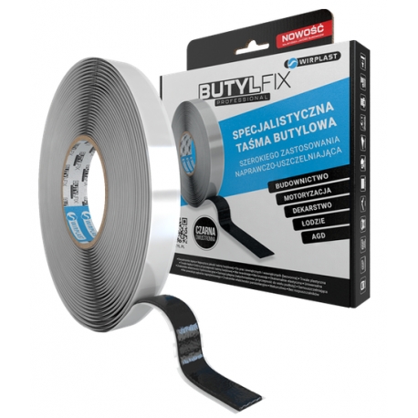 TAŚMA DEKARSKA ALUBUTYLFIX 15 cm Wirplast ANTRACYT
